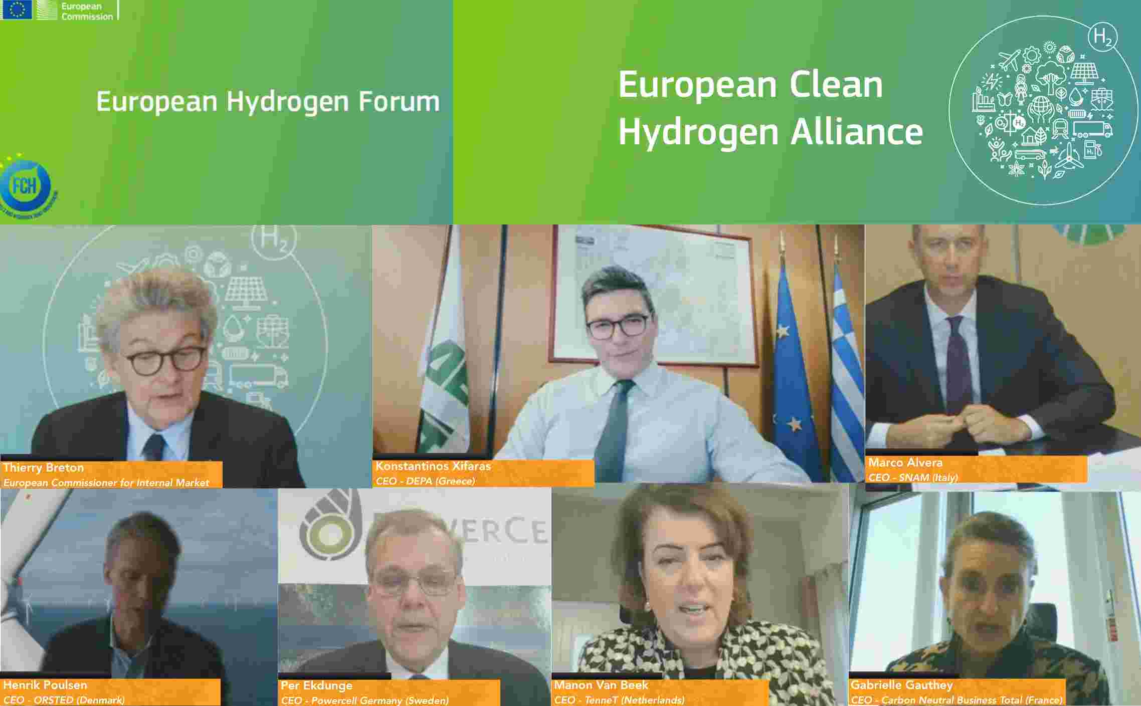 ΔΕΠΑ: Τοποθέτηση του Διευθύνοντος Συμβούλου, Κ. Ξιφαρά στο Ευρωπαϊκό Φόρουμ Υδρογόνου
